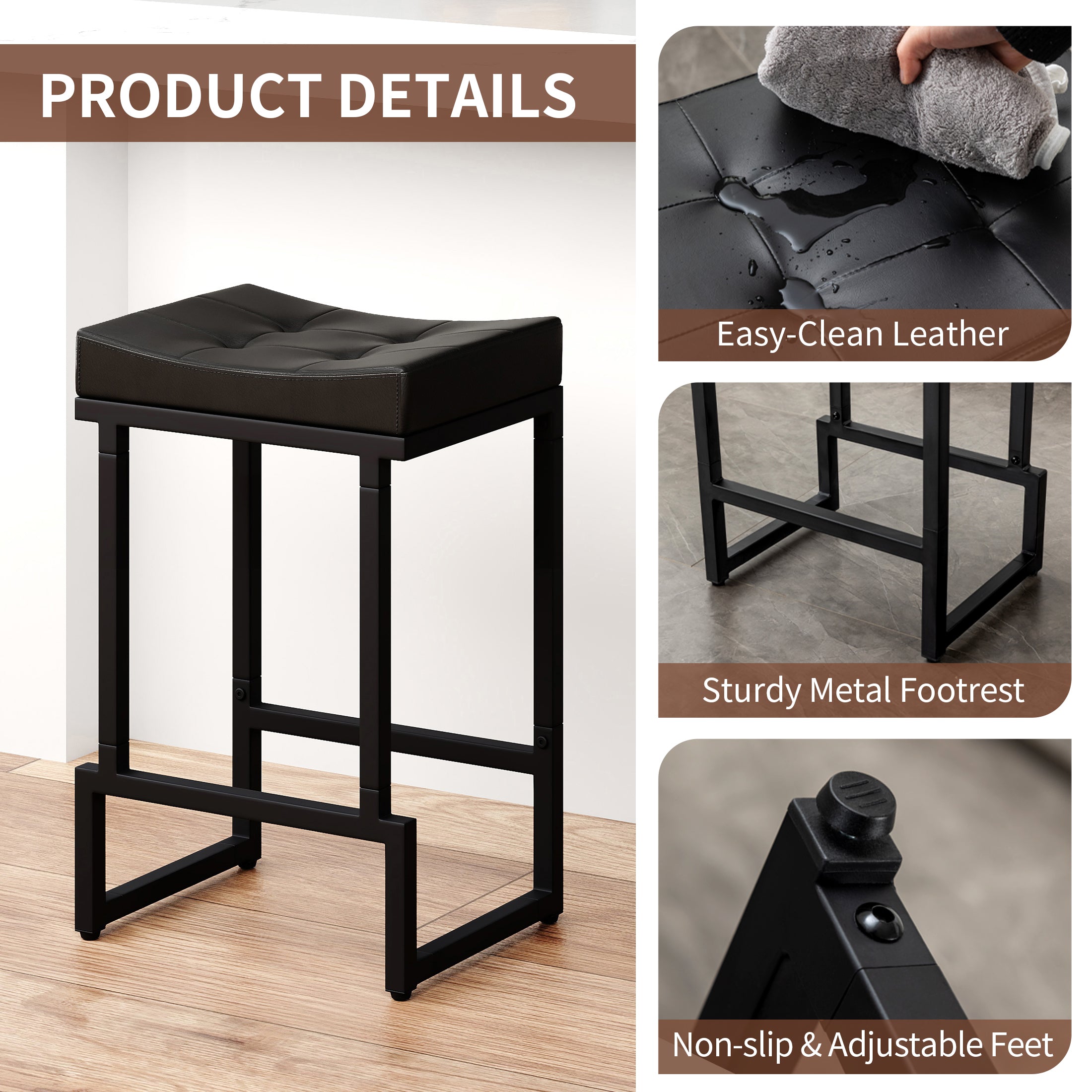 FIRAVOE counter height bar stools