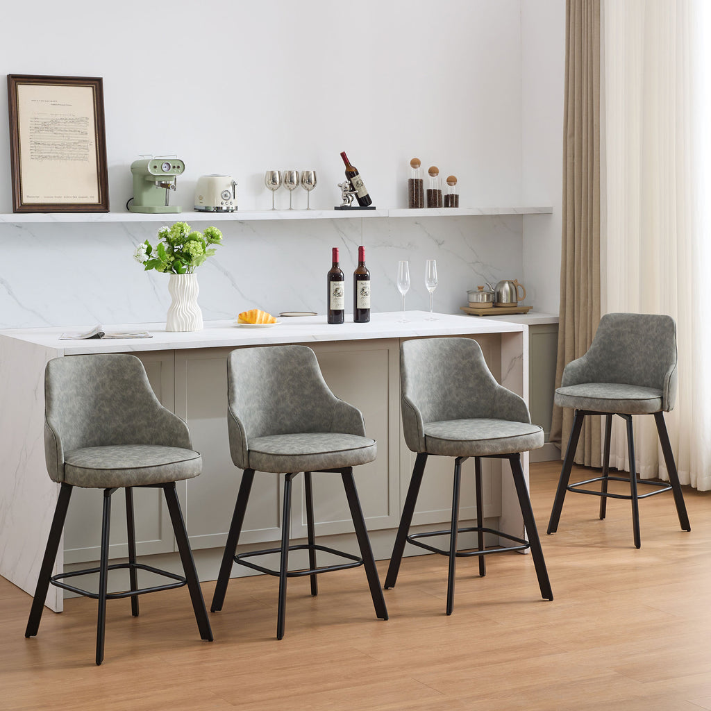 FIRAVOE Swivel Bar Stools