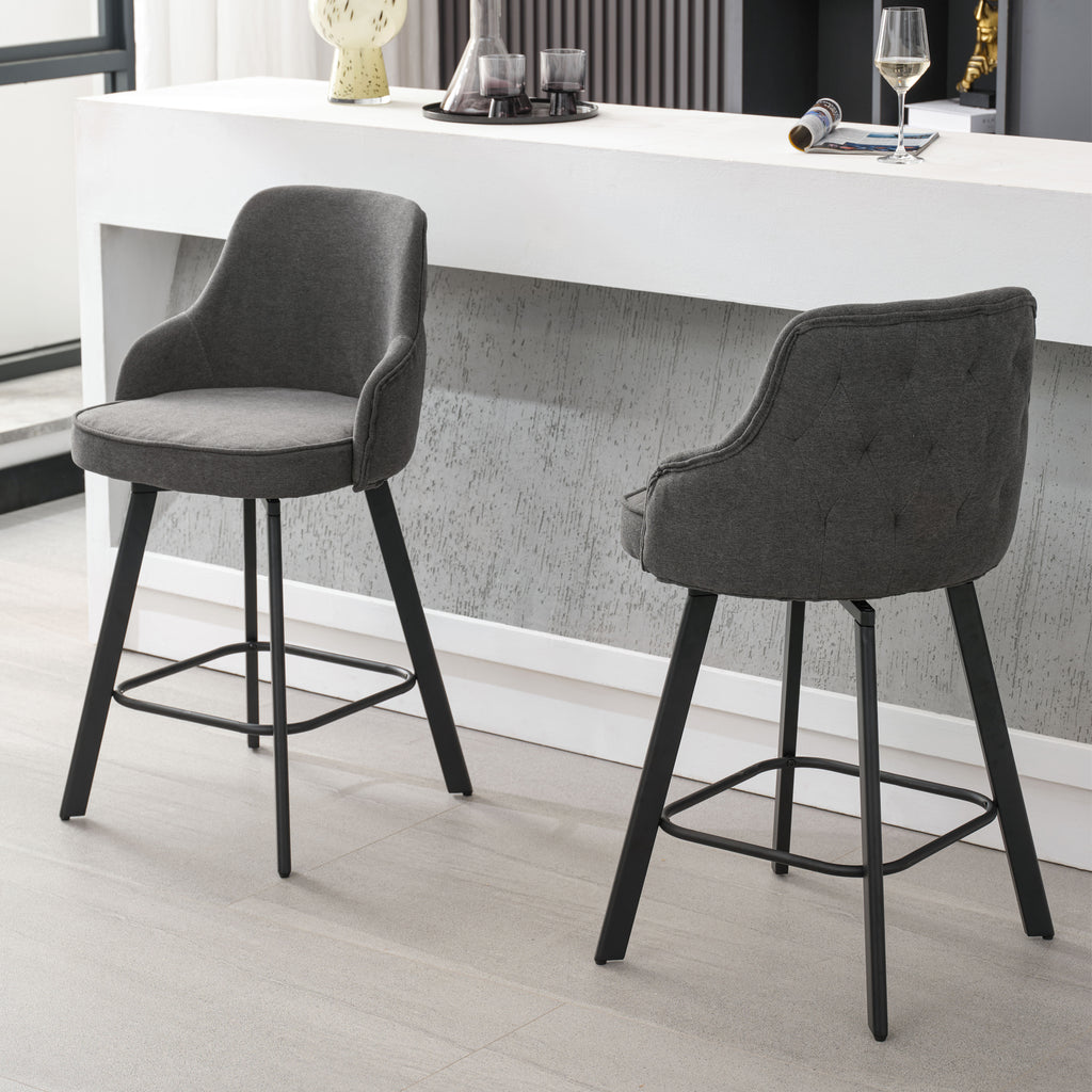 FIRAVOE Swivel Bar Stools