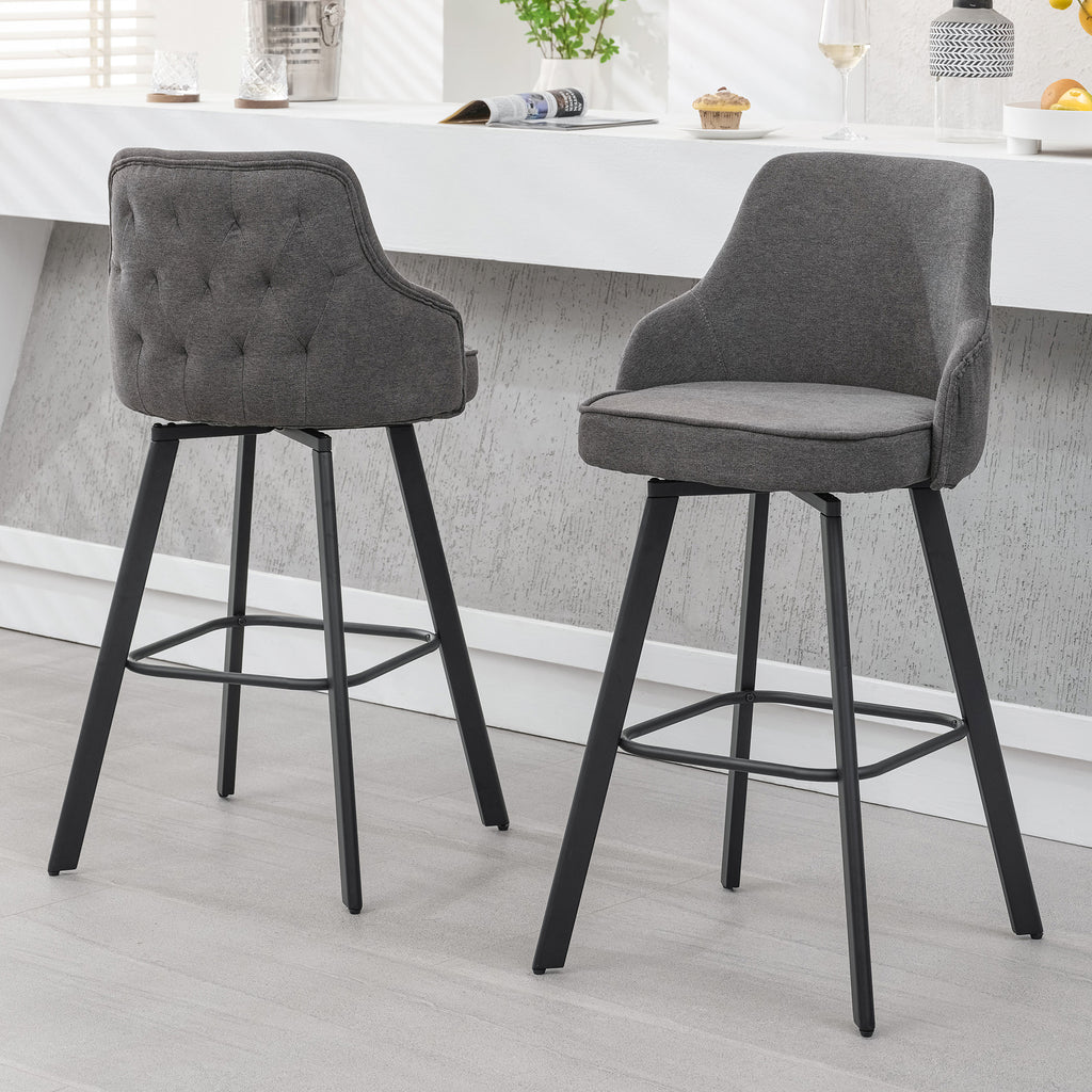 FIRAVOE Swivel Bar Stools