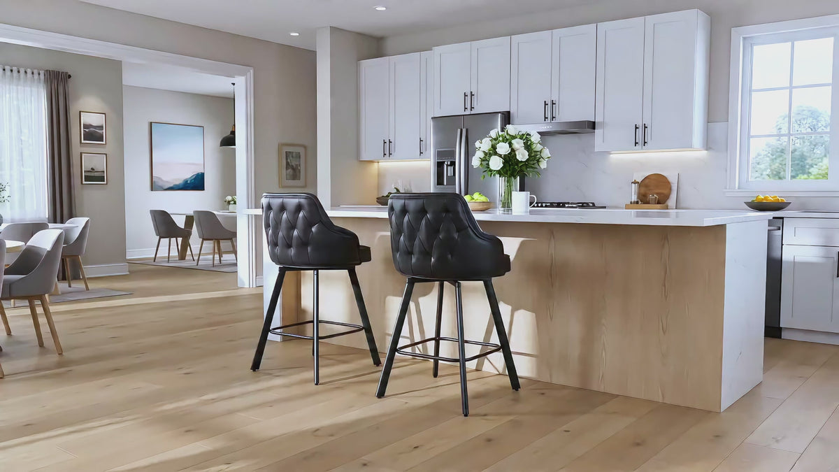 How to Choose Bar Stool Height for Kitchen Island – FIRAVOE