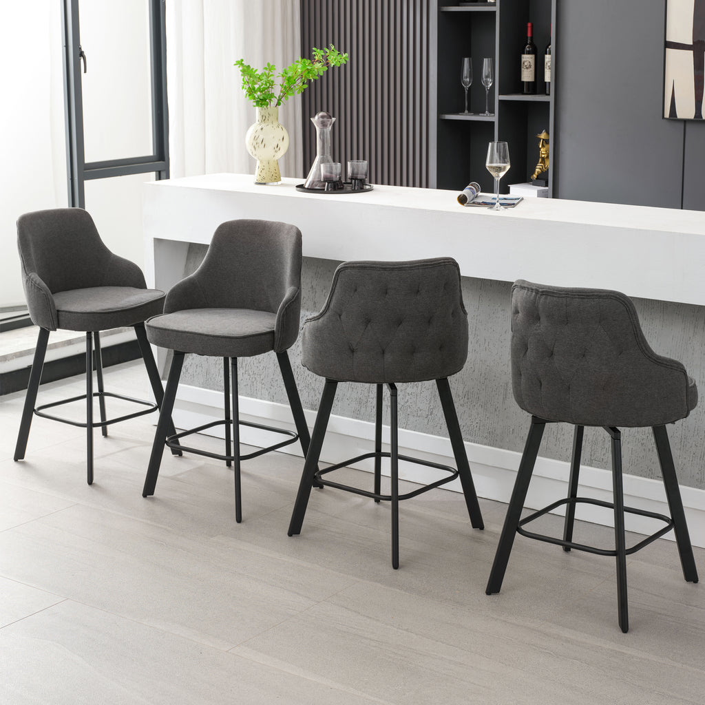 Smaskrake Stool FIRAVOE Swivel Bar Stools